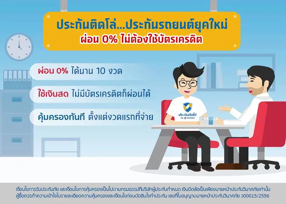 ข้อดีของการทำประกันรถยนต์กับประกันติดโล่